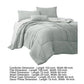 Alice 8 Piece California King Comforter Set Light Gray By The Urban Port By Casagear Home BM277000
