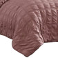 Alice 5 Piece Queen Comforter Set Textured The Urban Port Rose Pink By Casagear Home BM277007