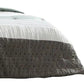 Owen 5 Piece King Comforter Set The Urban Port Striped White Green Gray By Casagear Home BM277107