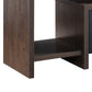 Elle 47 Inch TV Media Entertainment Console 3 Compartments Drawer Walnut By Casagear Home BM279027