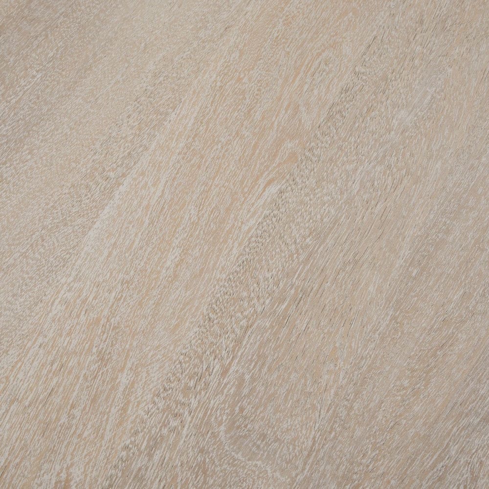 40 Inch Modern Solid Mango Wood Coffee Table Round Handcrafted Brown By Casagear Home BM279051