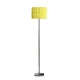 Finn Floor Lamp | 63" | Rose Shade | Glam | Yellow, Silver