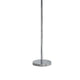 Finn 63 Inch Glamorous Floor Lamp Rose Accent Shade 100W Pink Silver By Casagear Home BM279106