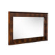 Cid Wall Mirror | 43" | Molded Frame | Dark Dual Tone Brown