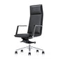 Cid 27 Inch Modern Swivel Office Chair, Tall Back, Reclining, Dark Gray By Casagear Home