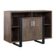 Zale Buffet Console | 47" | Wood | 1 Cabinet | Brown