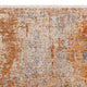 5 x 8 Modern Area Rug Abstract Paint Art Design Soft Fabric Orange Brown By Casagear Home BM280132