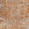 5 x 8 Modern Area Rug Abstract Paint Art Design Soft Fabric Orange Brown By Casagear Home BM280132