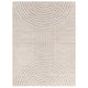 Area Rug | 5 x 7 | Geometric Design | Cream, Gray