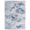 Lexi Area Rug | 5 x 7 | Abstract Art | Blue, Gray