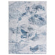 Lexi Area Rug | 5 x 7 | Abstract Art | Blue, Gray