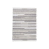 Ella Area Rug | 5 x 7 | Abstract Design | Soft Fabric | Stone Gray