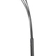 92 Inch Modern Floor Lamp 5 Dome Shades Dimmer Switch Black By Casagear Home BM280498
