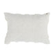 14 x 20 Lumbar Linen Accent Throw Pillow Tufted Diamond Pattern Ivory By Casagear Home BM283678