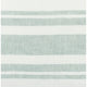 22 Inch Square Linen Accent Throw Pillow Stripe Design Eucalyptus White By Casagear Home BM283687