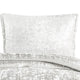 Jay 2 Piece Twin Comforter Set Polyester Velvet Deluxe Texture White By Casagear Home BM283889