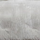 Jay 7 Piece Queen Comforter Set White Polyester Velvet Deluxe Texture By Casagear Home BM283890