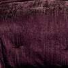 Jay 7 Piece King Comforter Set Purple Polyester Velvet Deluxe Texture By Casagear Home BM283903