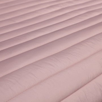 Cabe 3 Piece Queen Comforter Set Polyester Puffer Channel Quilt Rose Pink By Casagear Home BM283914