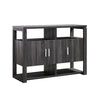 Lina Buffet Console Cabinet | 47" | 3 Doors | 2 Shelves | Gray