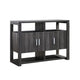 Lina Buffet Console Cabinet | 47" | 3 Doors | 2 Shelves | Gray