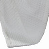 Nyx King Size Ultra Soft Cotton Thermal Blanket Textured Feel White By Casagear Home BM284462