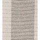 50 Inch Throw Blanket Ultra Soft Yarn Dyed Woven Stripes Beige Brown By Casagear Home BM284499