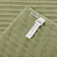 Cora 6 Piece Soft Egyptian Cotton Towel Set Classic Textured Mint Green By Casagear Home BM284594