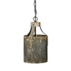 Chandelier Pendant | 8" | Rustic Iron | Galvanized Gray