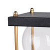 Doug Inch 60 Minute Sand Hourglass with Modern Frame Included Black Brown By Casagear Home BM284946