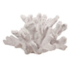 Lily Figurine | 9" | Faux Coral | Tabletop Sculpture | White