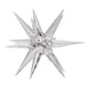 Glass Star Decor | 10" | Tabletop Accent | Clear Crystalline
