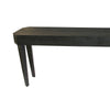 84 Inch Console Sideboard Table Classic Acacia Wood Frame in Black Finish By Casagear Home BM285396