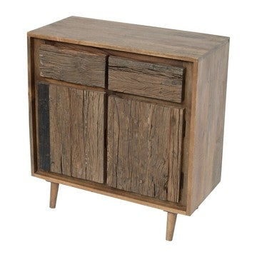 Side Cabinet | 31" | Console | 2 Doors | Mango Acacia Wood | Brown