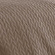 Eva 3 Piece Queen Microfiber Reversible Coverlet Set Quilted Blue Brown By Casagear Home BM285605