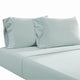 Ivy Sheet Set | 4 Piece King | Cotton | Prewashed Light Blue