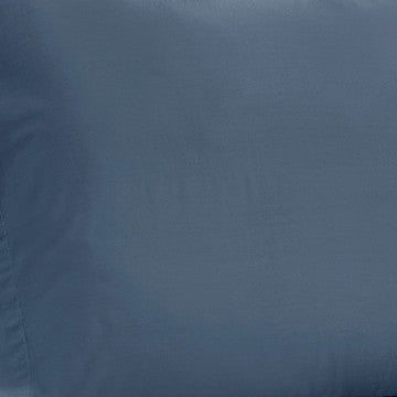Ivy 4 Piece King Size Cotton Ultra Soft Bed Sheet Set Prewashed Dark Blue By Casagear Home BM285647