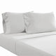 Ivy Sheet Set | 4 Piece California King | Cotton | Prewashed White