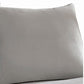 Ivy 4 Piece California King Size Soft Cotton Sheet Set Prewashed Dark Gray By Casagear Home BM285652