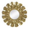 Wall Mirror | 37" | Petal Layer Design | Gold Metal Frame
