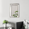 Toby Wall Mirror | 16 x 24 | Wood Frame | Large | Brown