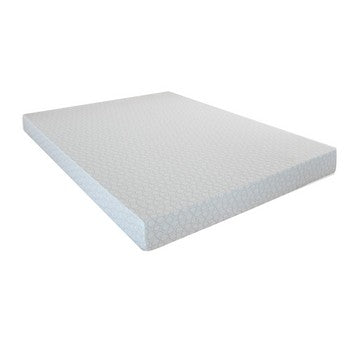 Gem 7 Inch Memory Foam Full Size Mattress, Knit Top, Cooling Gel Infused By Casagear Home