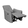 35 Inch Modern Power Recliner Chair Touch Control Button Gray Fabric By Casagear Home BM286360