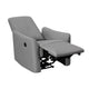35 Inch Modern Power Recliner Chair Touch Control Button Gray Fabric By Casagear Home BM286360
