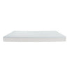 Que 6 Inch Twin Size Memory Foam Mattress Gel Infused Fabric Upholstery By Casagear Home BM286439