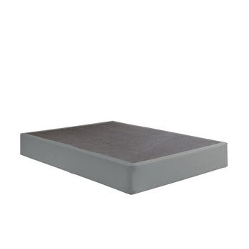Dio 9 Inch Full Size Mattress Foundation Base, Polyester, Metal Frame By Casagear Home