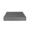 Dio 9 Inch Queen Folding Mattress Foundation Base Polyester Metal Frame By Casagear Home BM286446