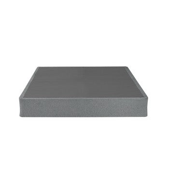 Dio 9 Inch Twin Folding Mattress Foundation Base Polyester Metal Frame By Casagear Home BM286447