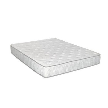 Irya 9 Inch Twin Size Mattress, Non Woven Soft Polyester, Pocket Coiling By Casagear Home