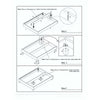Tamy 13 Inch Twin XL Size Platform Bed Frame Wood Base Dark Gray Linen By Casagear Home BM286482